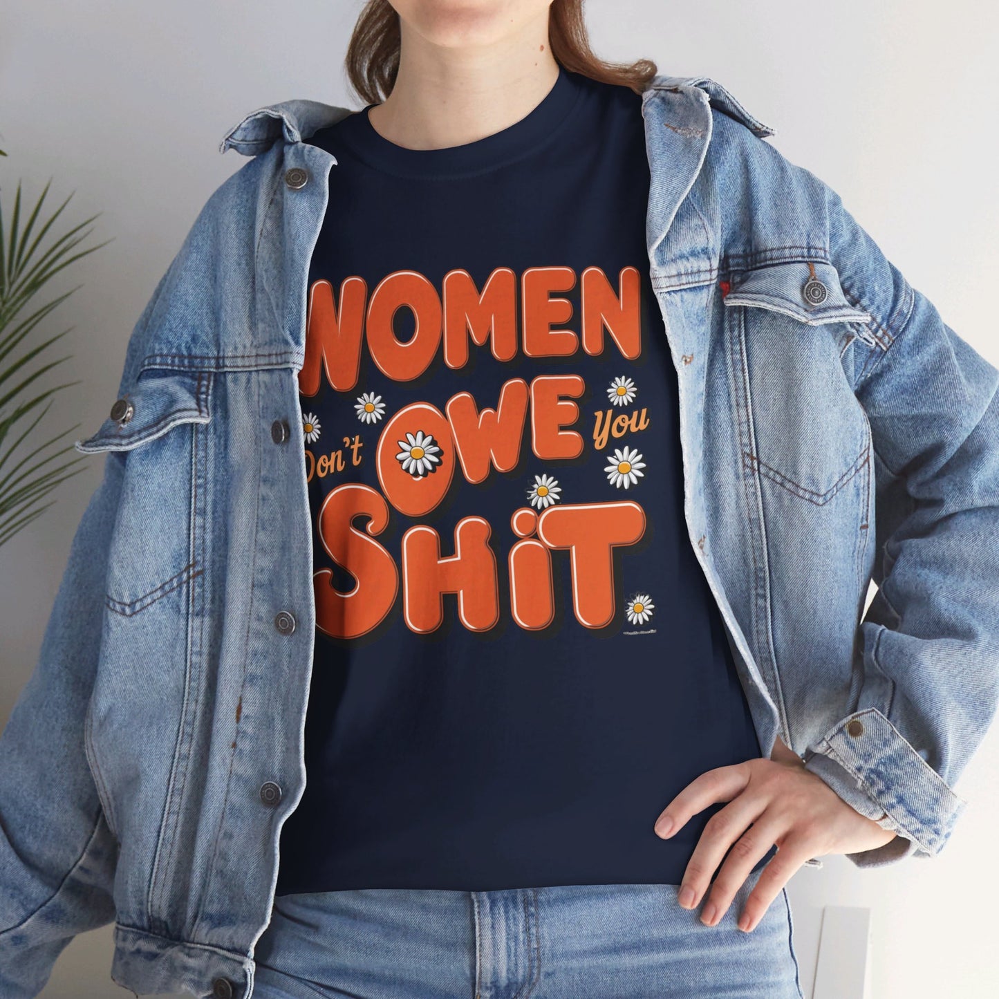 Women Don't Women Heavy Cotton Tee