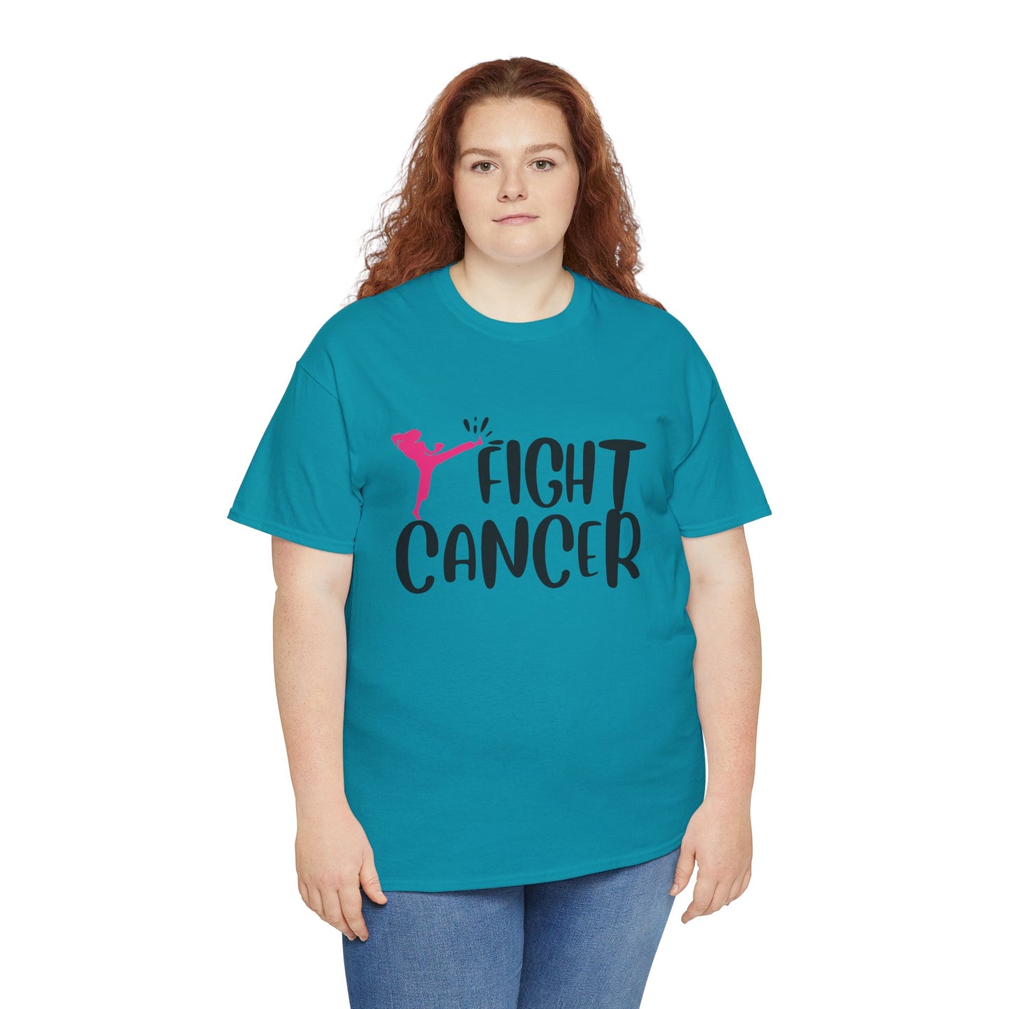 Fight Cancer Unisex Heavy Cotton Tee