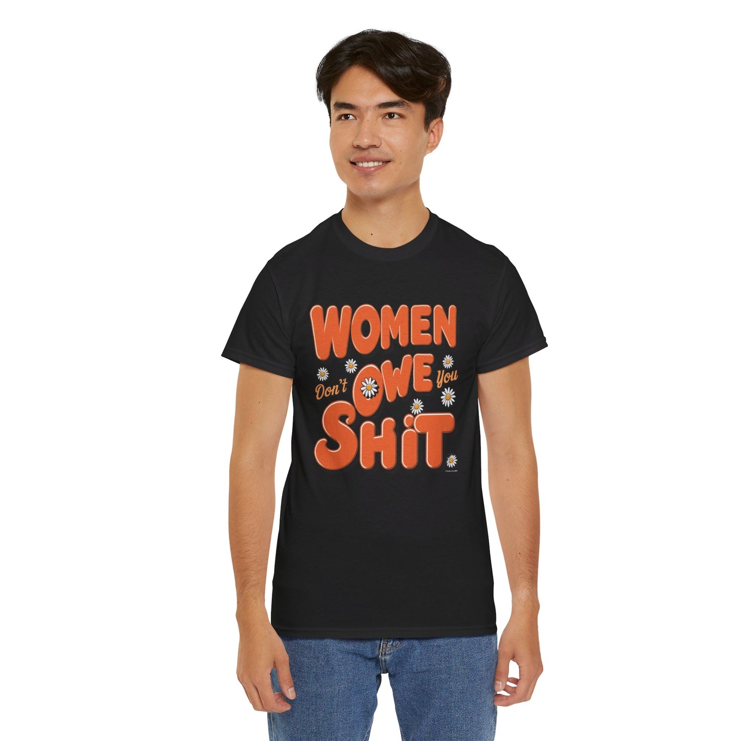 Women Don't Women Heavy Cotton Tee