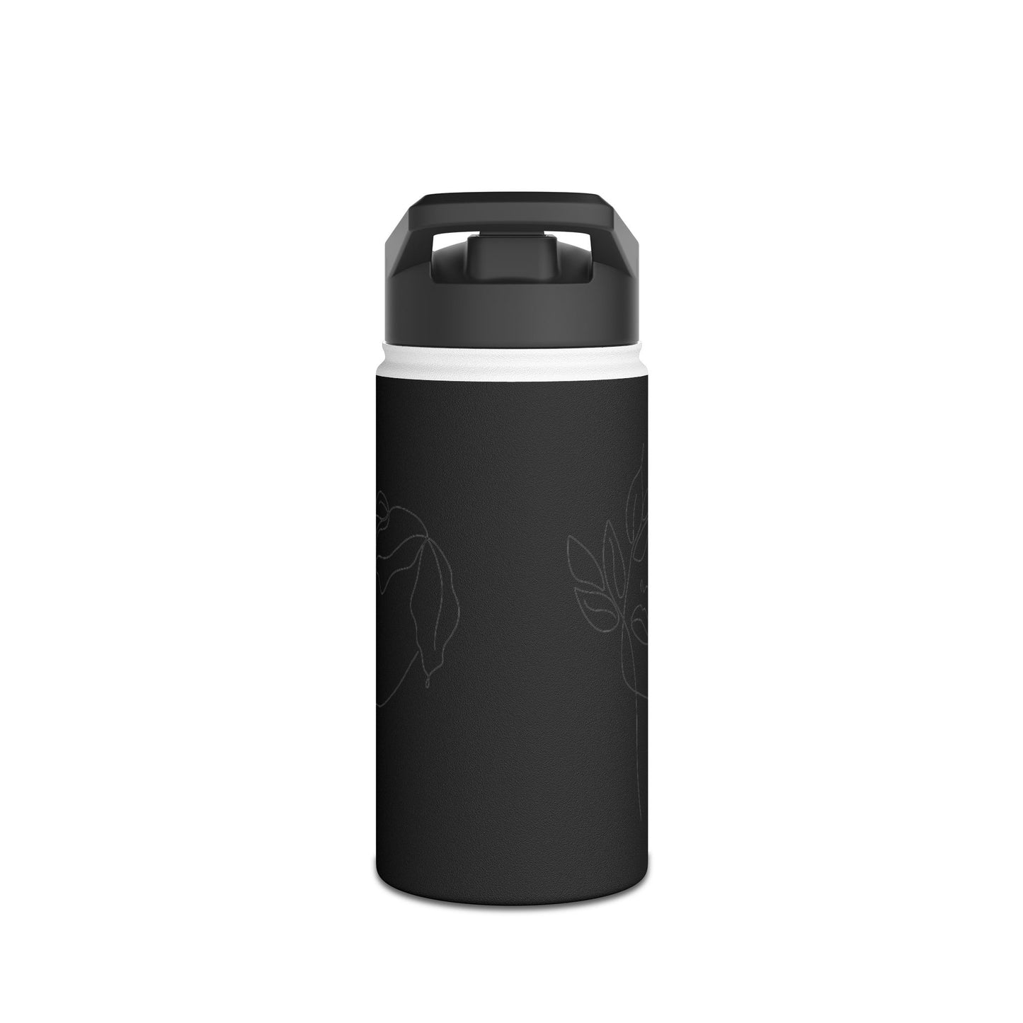Women Stainless Steel Water Bottle, Standard Lid