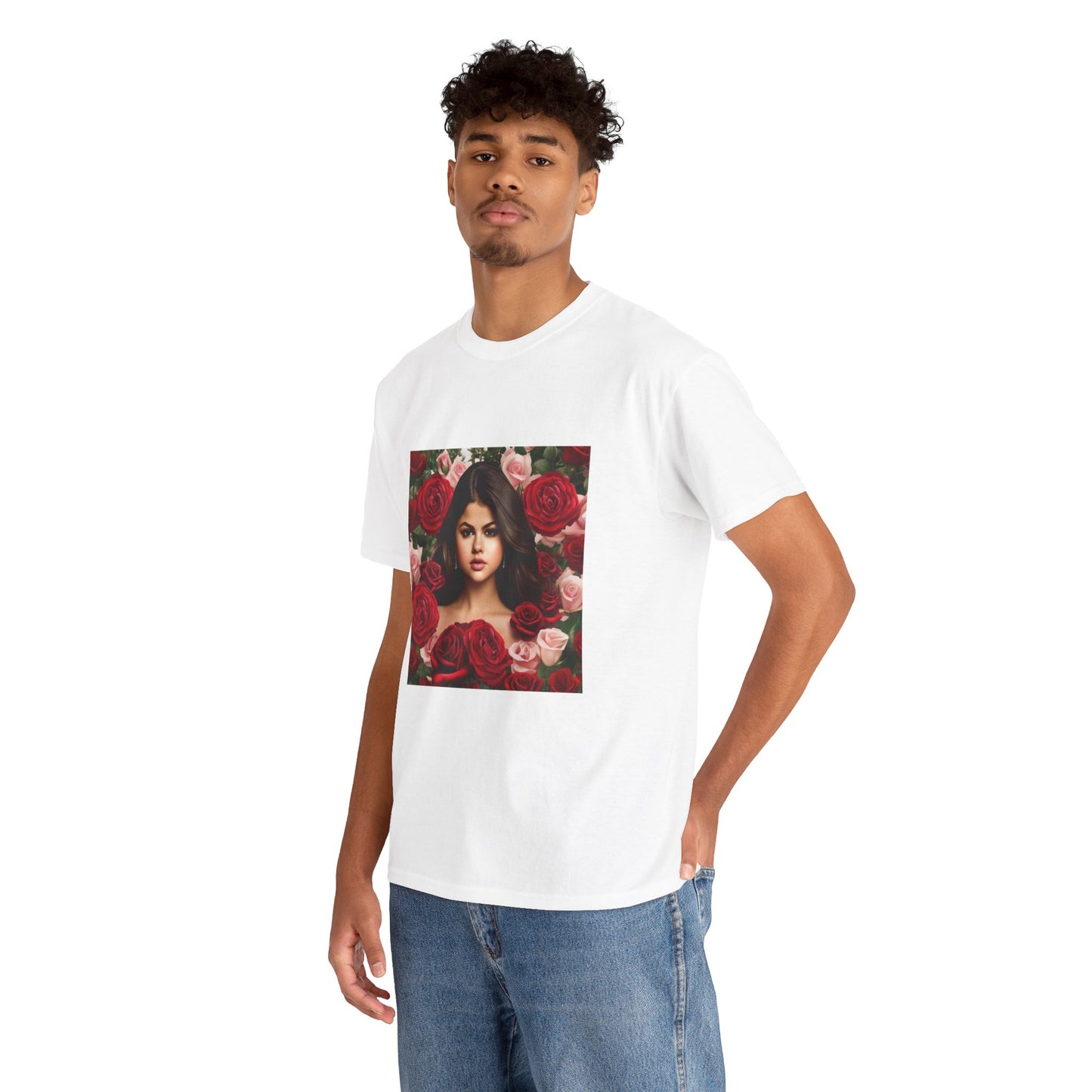 Selena Gomez T Shirt with Hearts