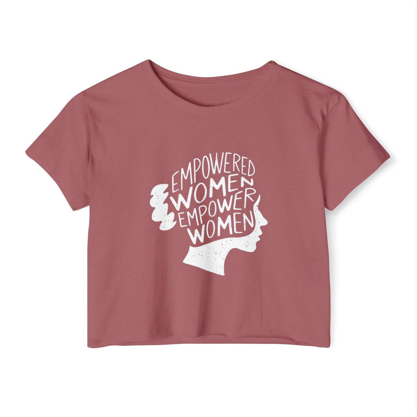 Empowered Women Women's Festival Crop Top