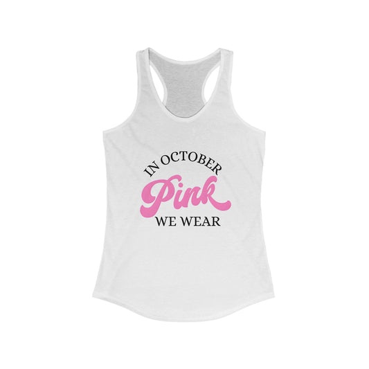 In October Women's Ideal Racerback Tank
