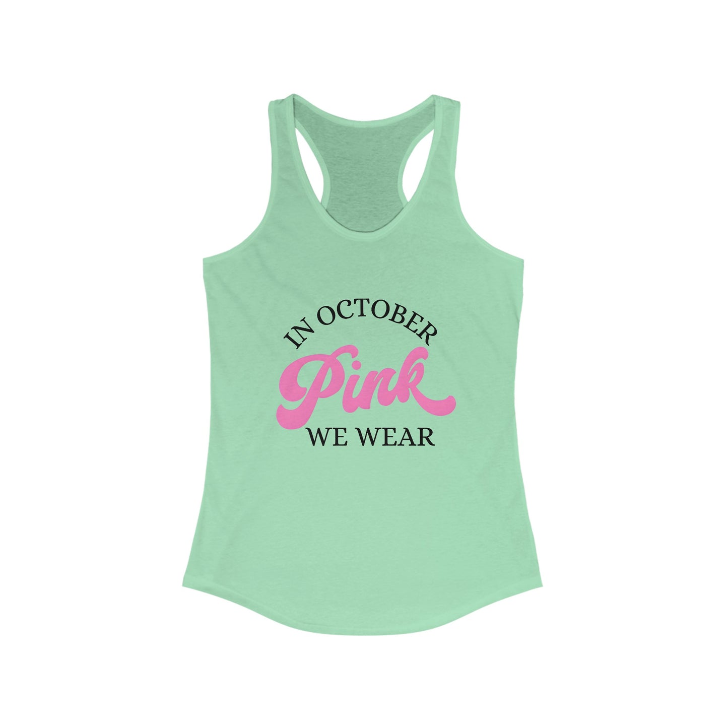 In October Women's Ideal Racerback Tank