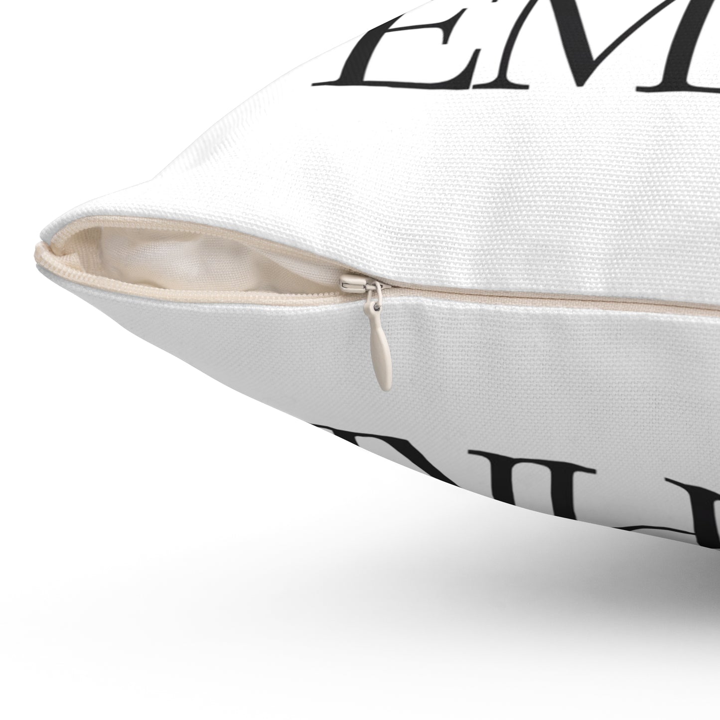 Just A Queen Spun Polyester Square Pillow