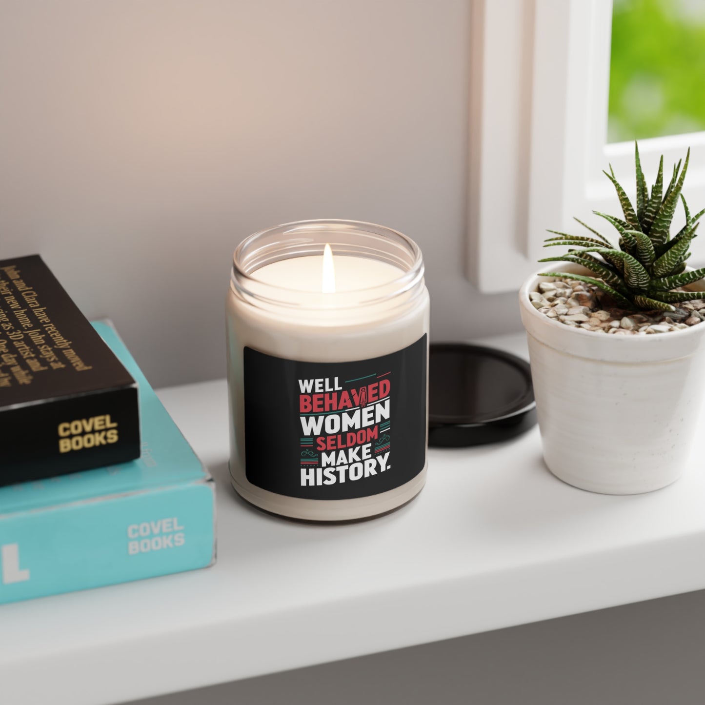 Well Behaved Women Scented Soy Candle, 9oz