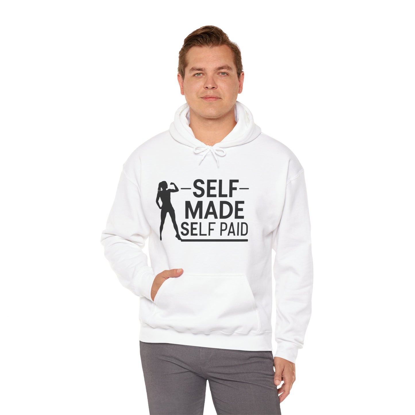 Self Made Self Paid Unisex Heavy Blend™ Hooded Sweatshirt