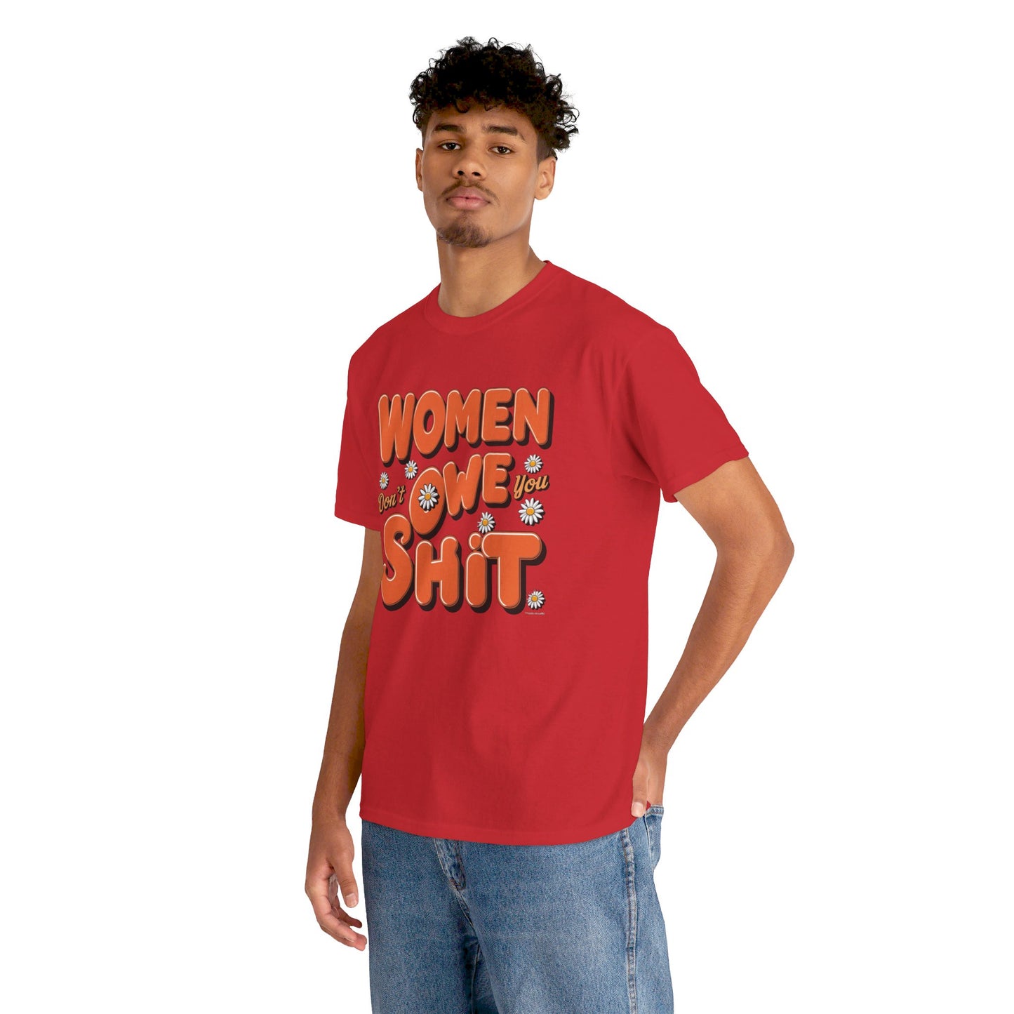 Women Don't Women Heavy Cotton Tee