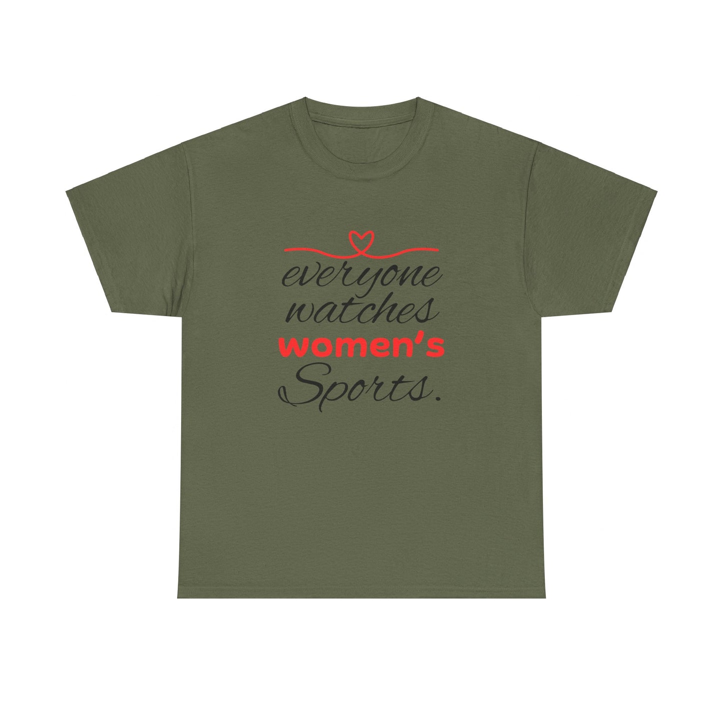 Every One Watches Women Heavy Cotton Tee