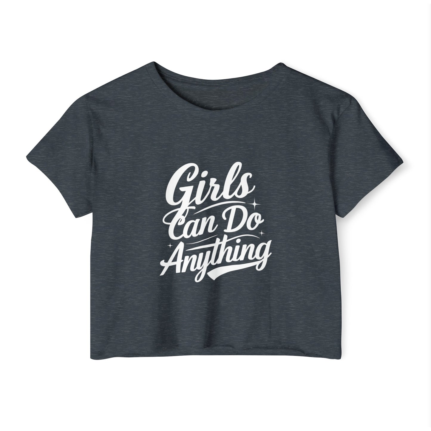Girl's Can Do Annything Women's Festival Crop Top