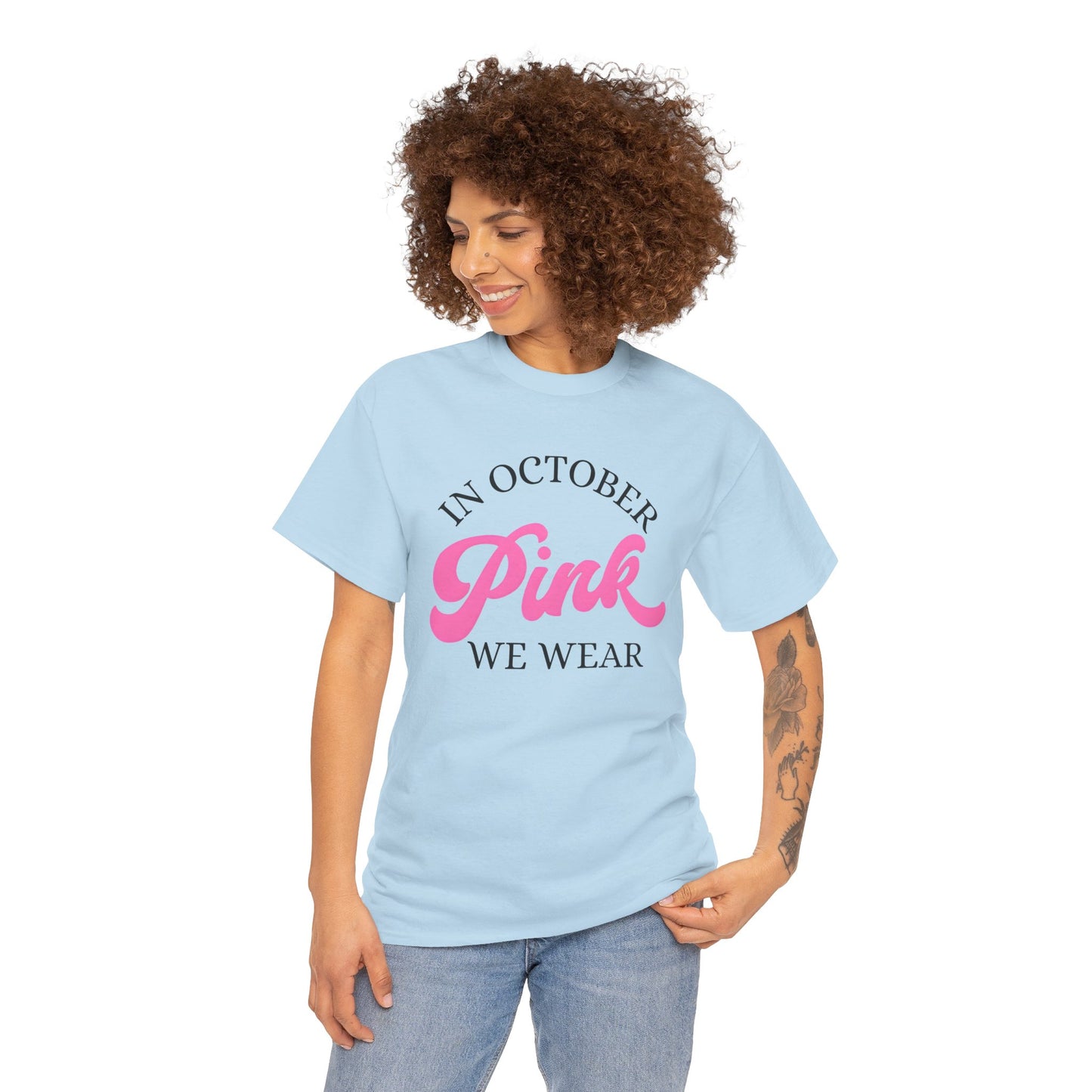 In October Unisex Heavy Cotton Tee