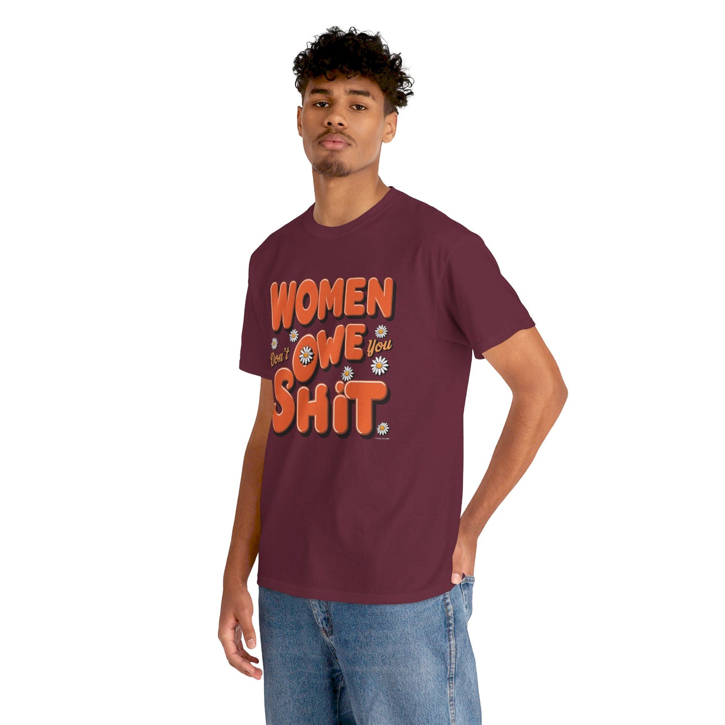 Women Don't Women Heavy Cotton Tee
