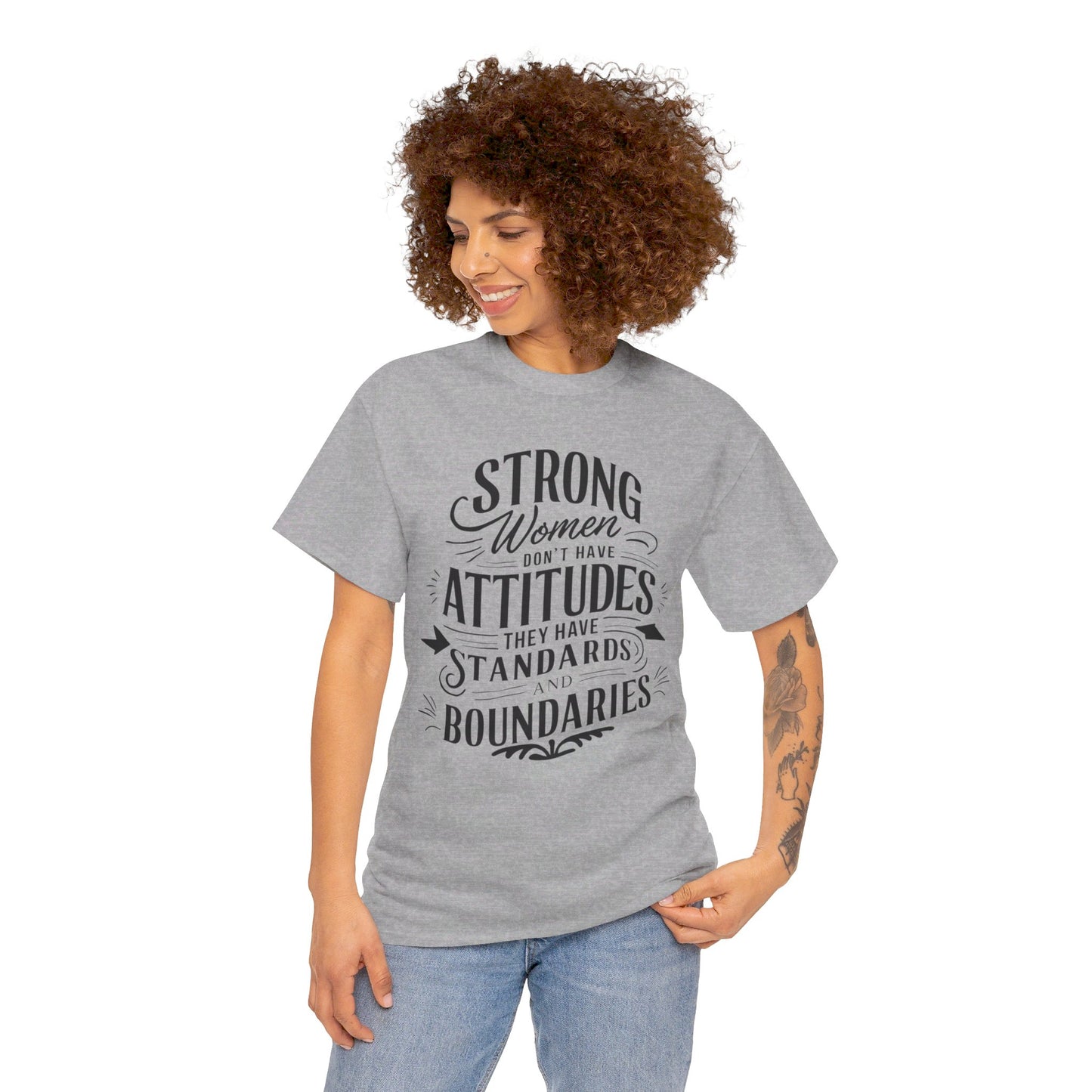 Strong Women Women Heavy Cotton Tee