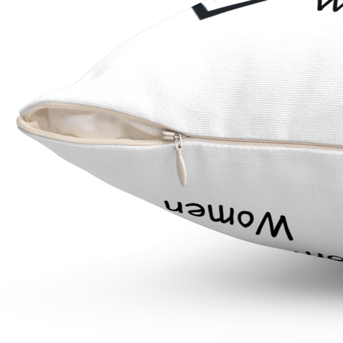Empowered Spun Polyester Square Pillow
