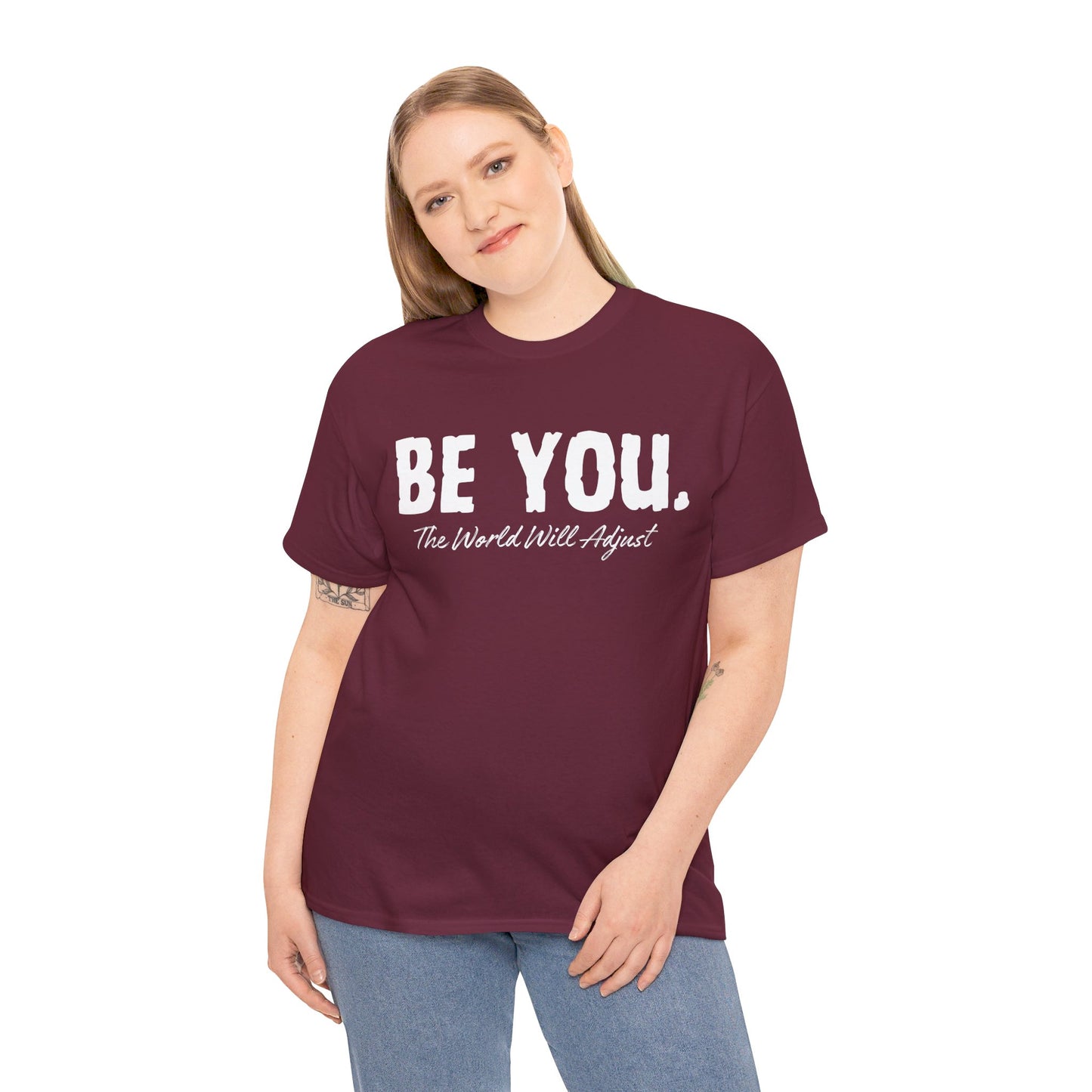 Be You Women Heavy Cotton Tee