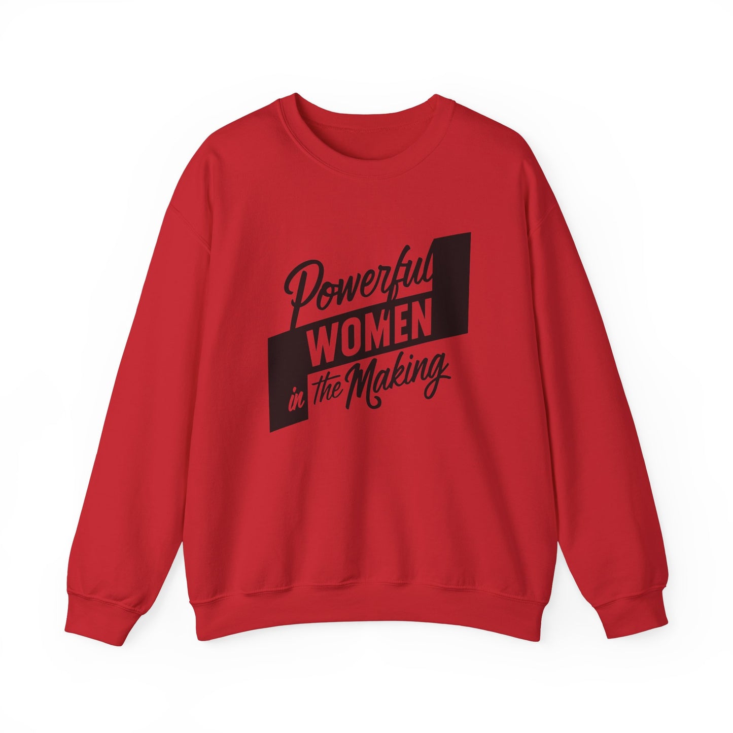 Powerful Women In The Making Unisex Heavy Blend™ Crewneck Sweatshirt