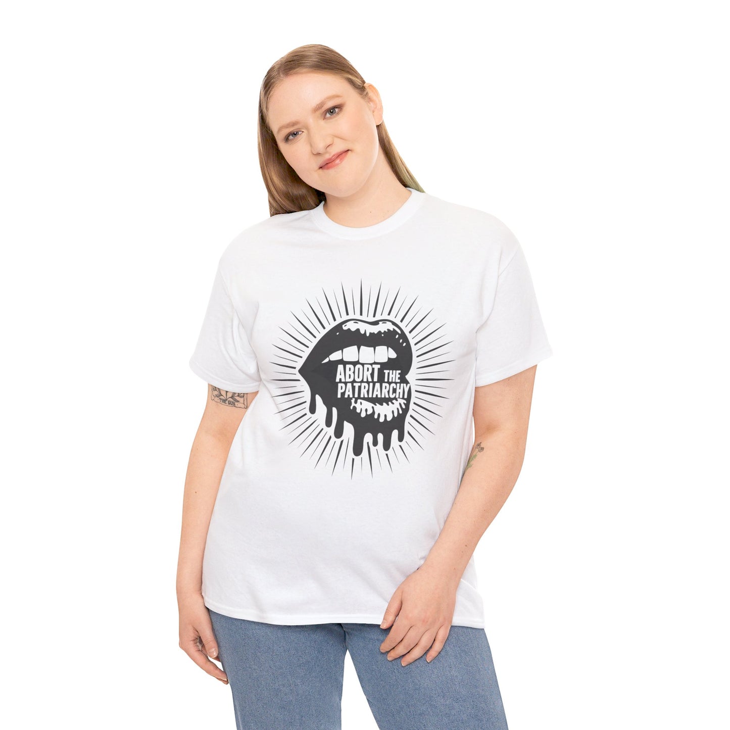 Abort The Women Heavy Cotton Tee