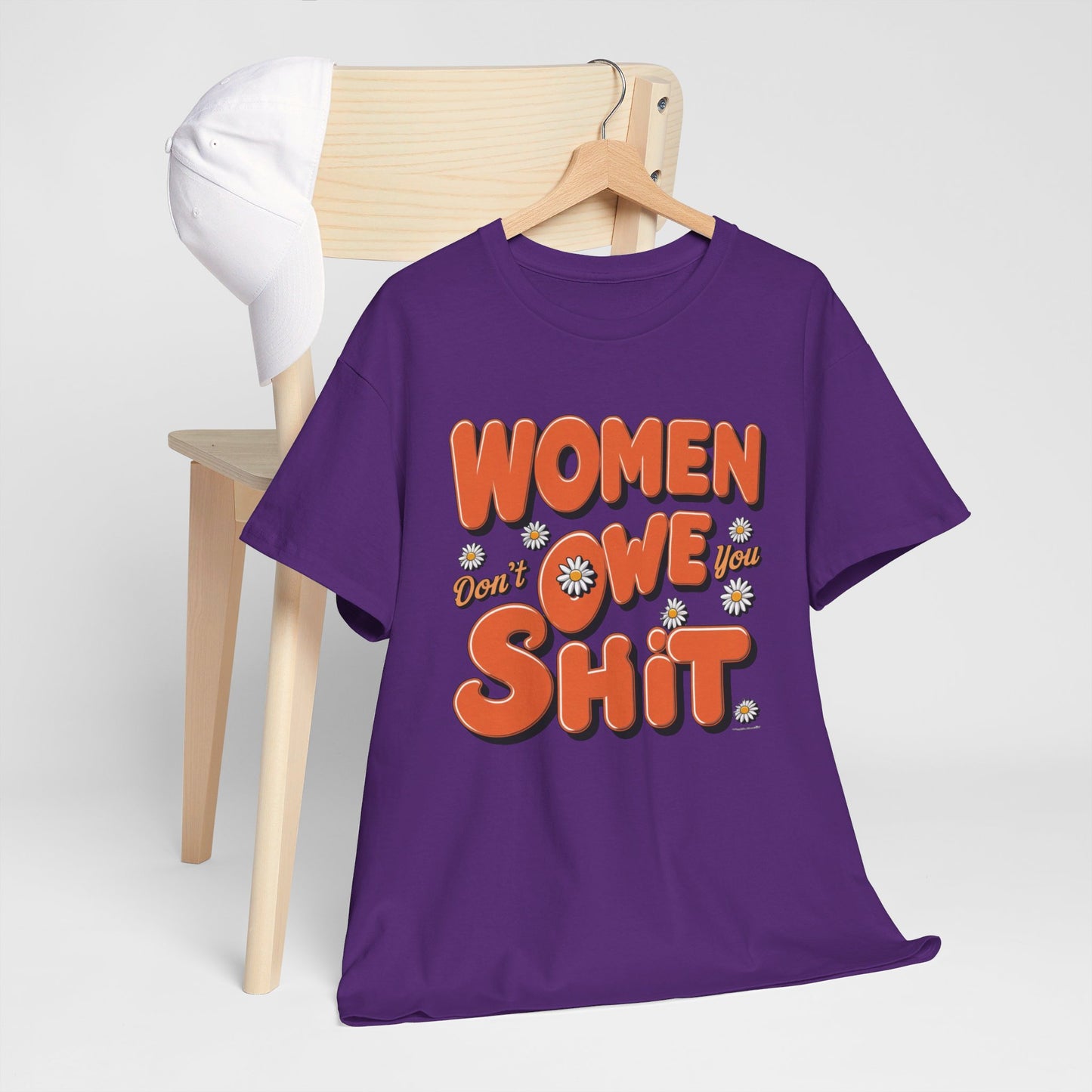 Women Don't Women Heavy Cotton Tee
