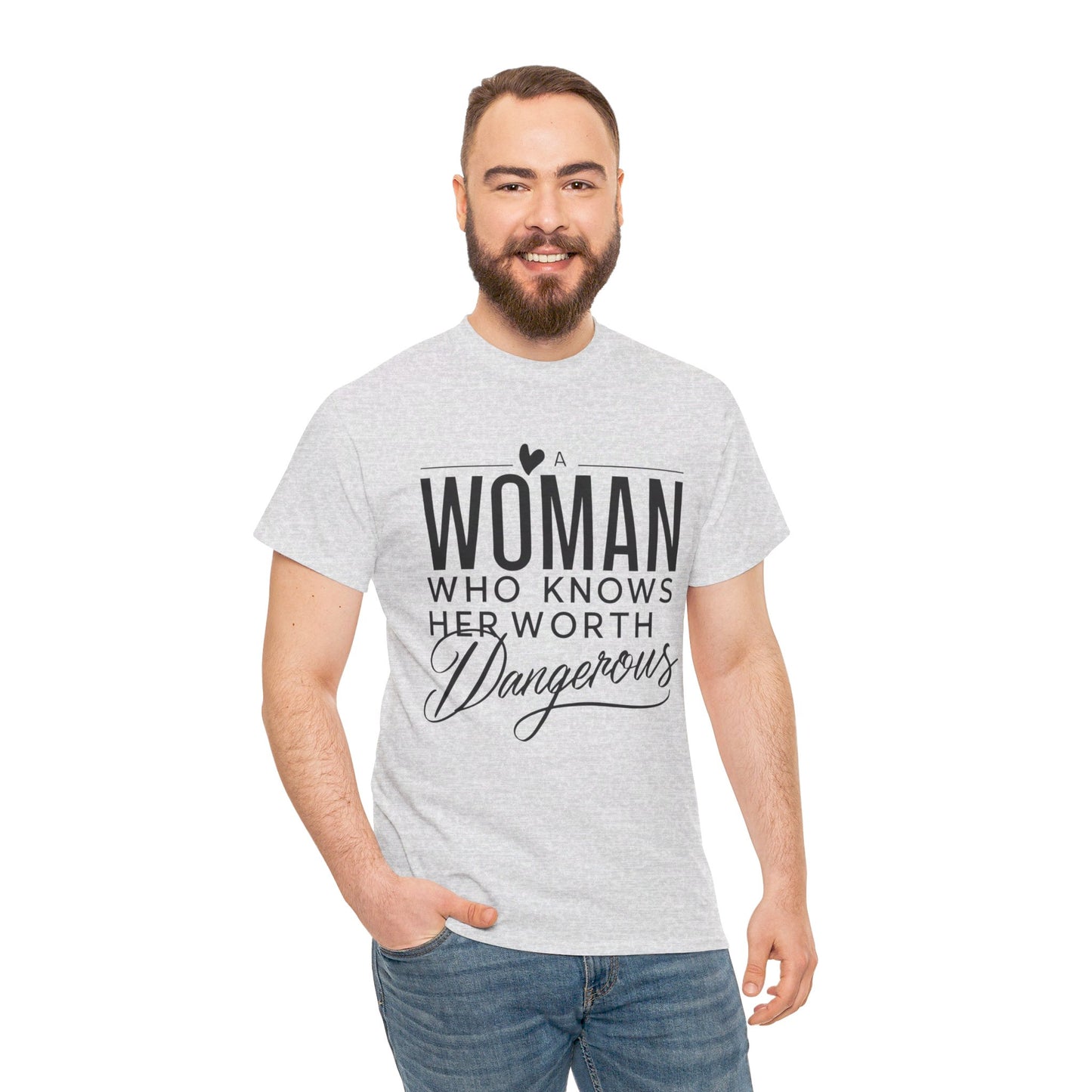 A Woman Heavy Cotton Tee