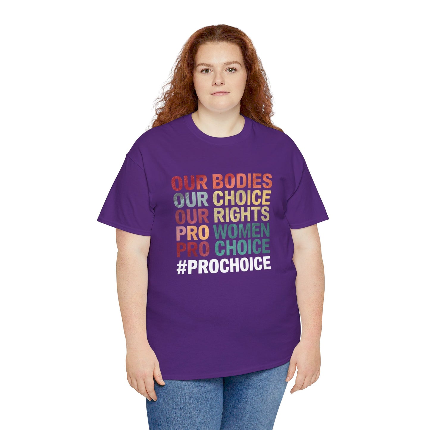 Our Bodies Women Heavy Cotton Tee