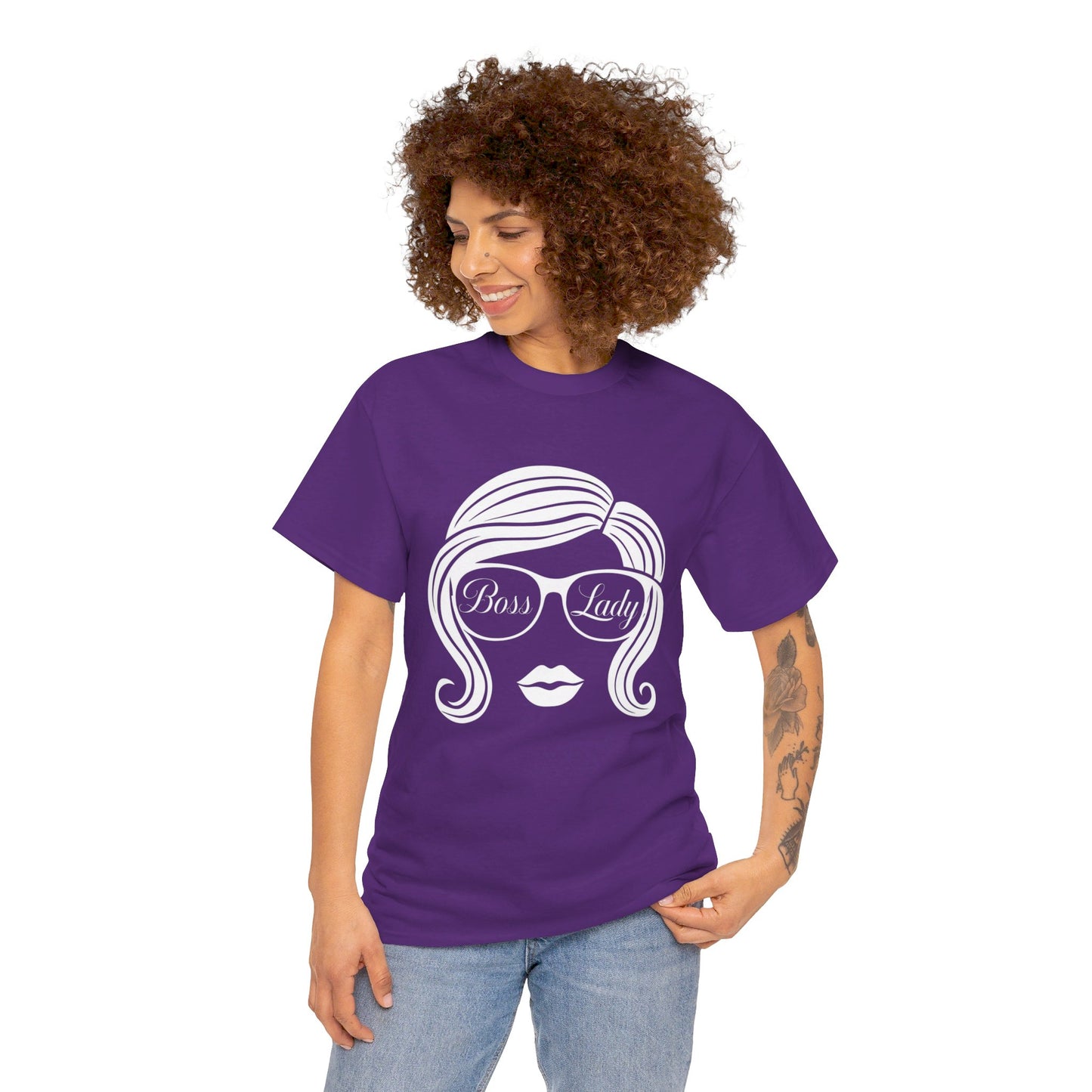 Boss Lady Women Heavy Cotton Tee