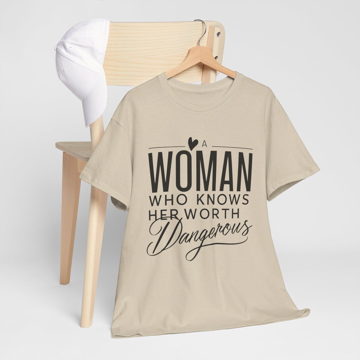A Woman Heavy Cotton Tee