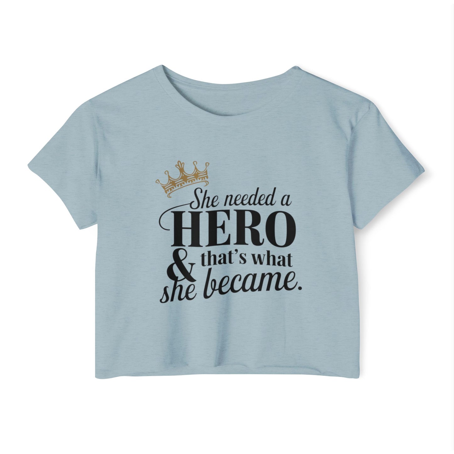 She Needed Women's Festival Crop Top