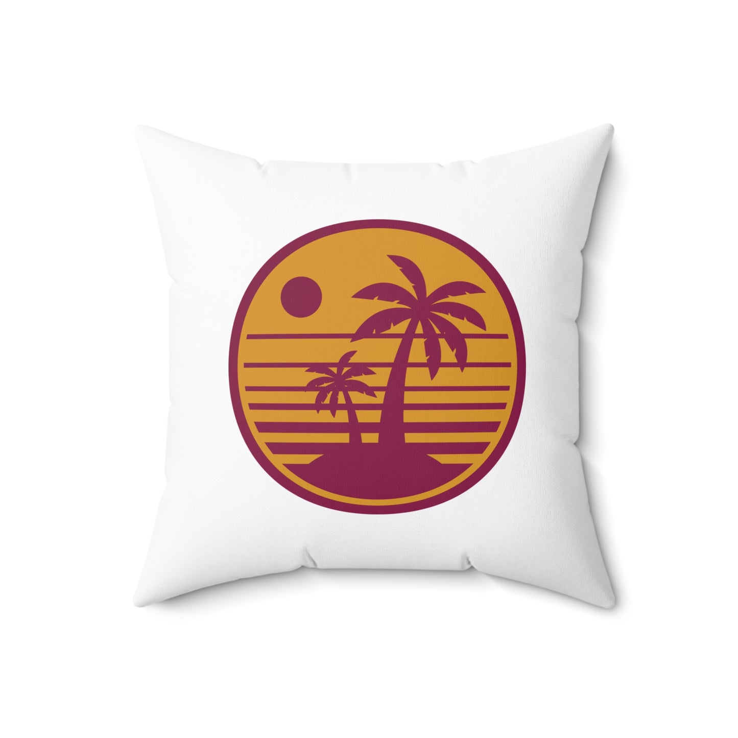 Spun Polyester Square Pillow
