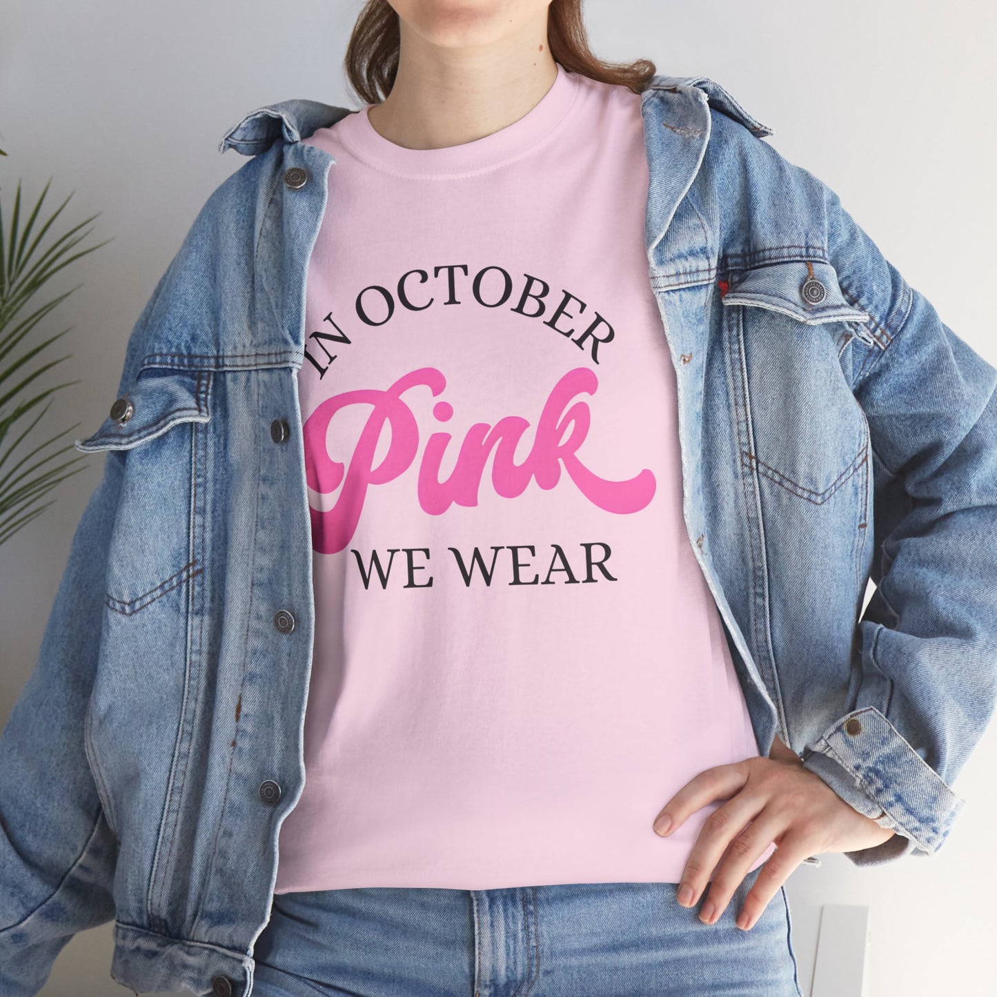 In October Unisex Heavy Cotton Tee