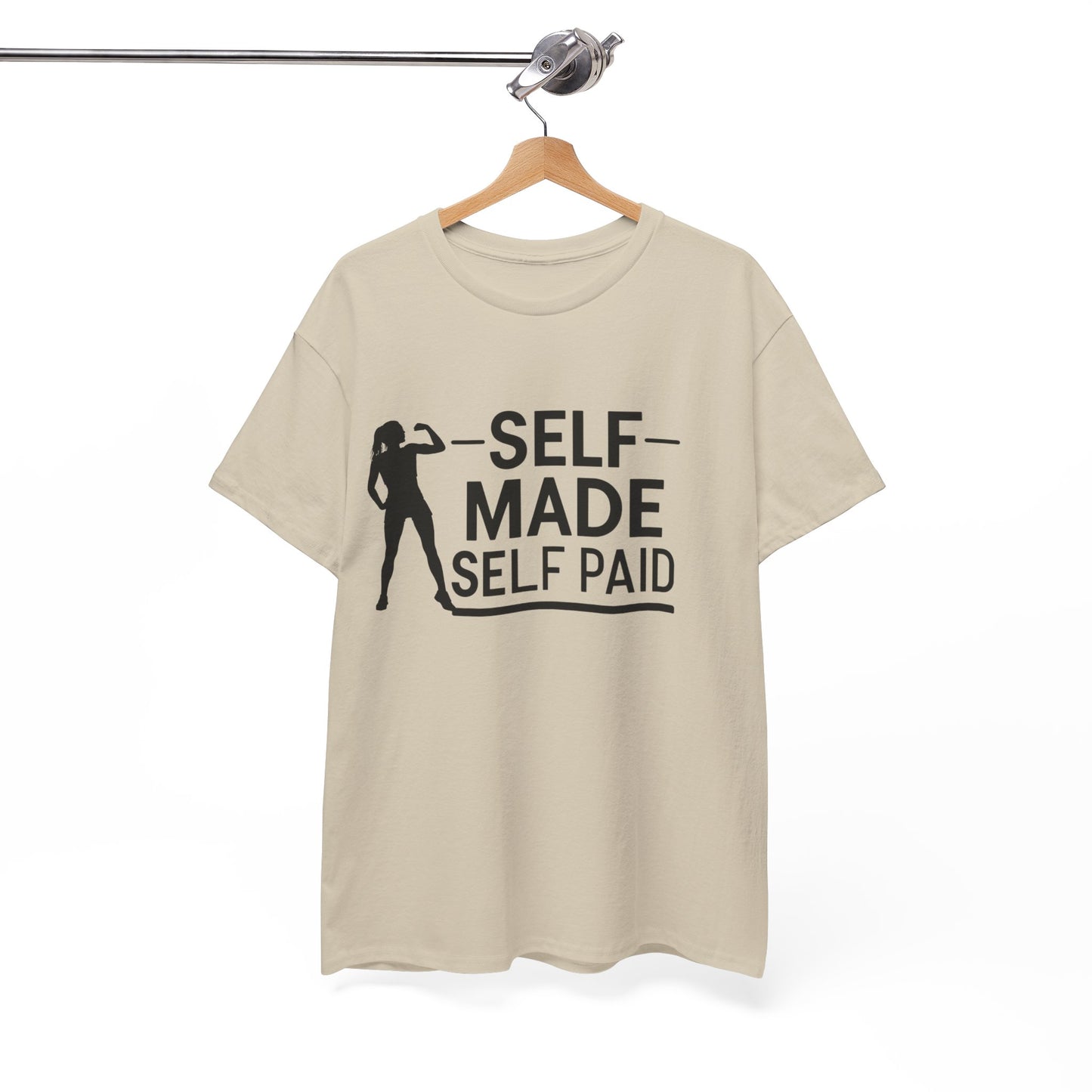 Self Made Printed T Shirt with Hearts