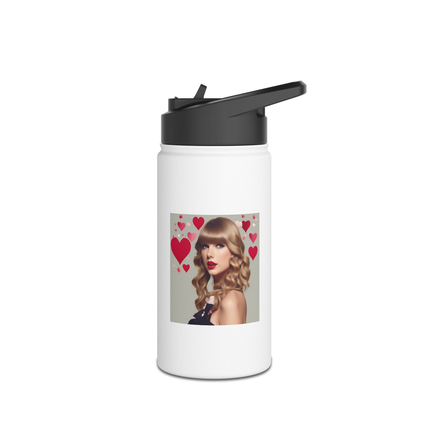 Women Stainless Steel Water Bottle, Standard Lid