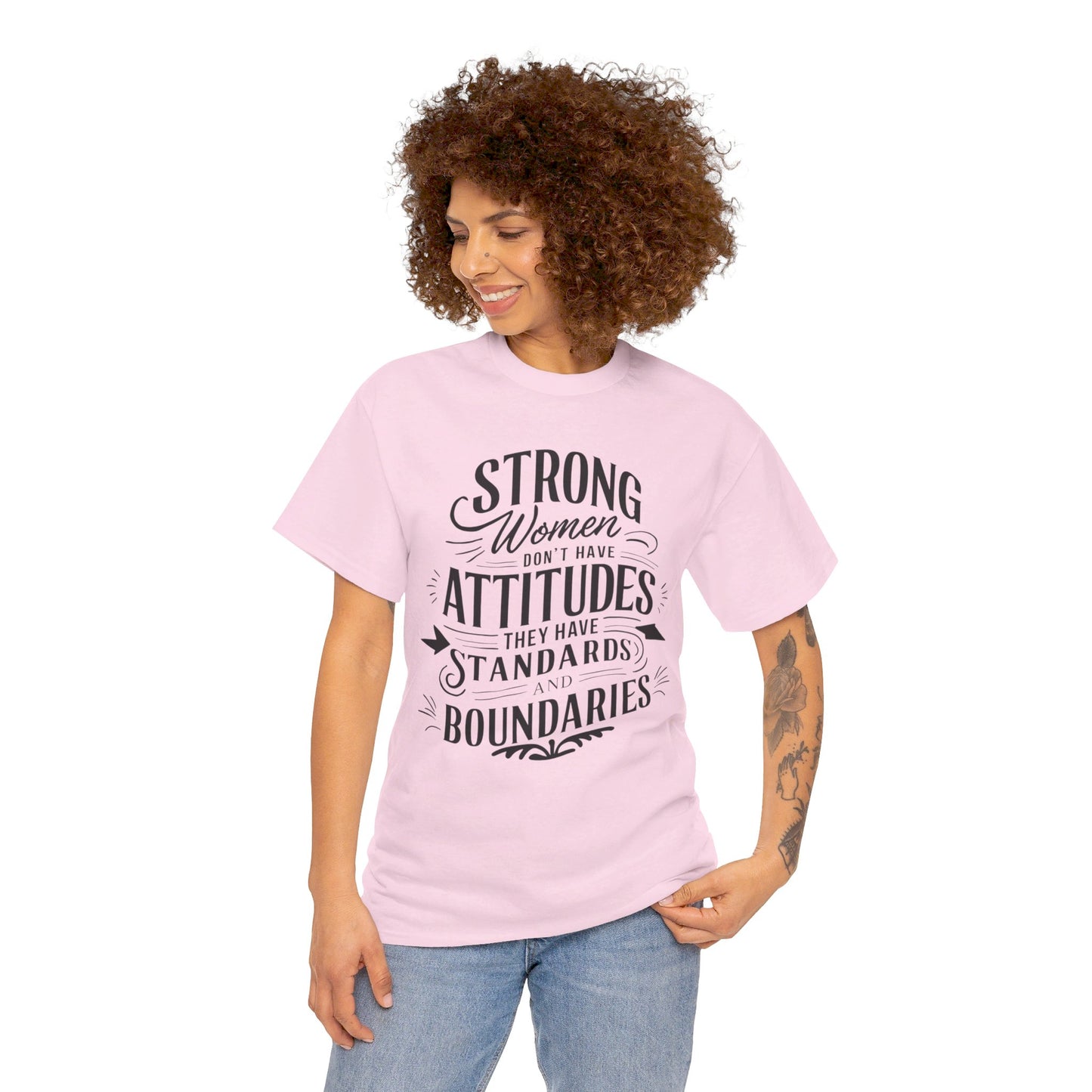 Strong Women Women Heavy Cotton Tee