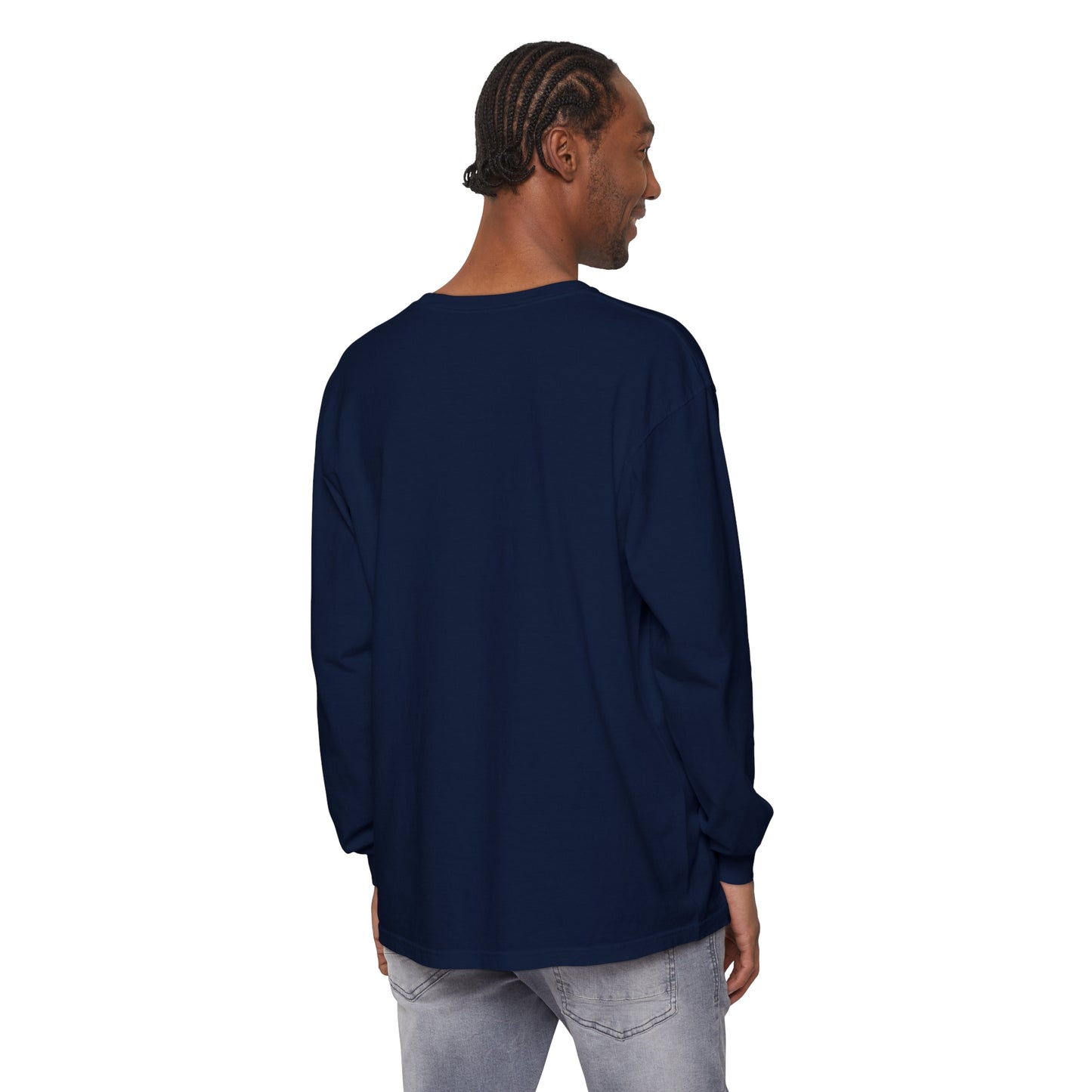 Actually I Can Women Garment-dyed Long Sleeve T-Shirt