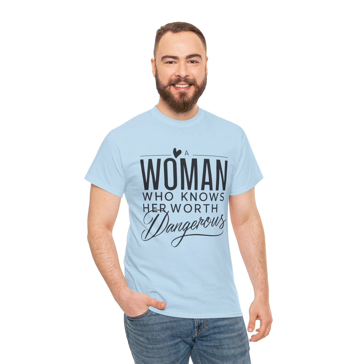 A Woman Heavy Cotton Tee