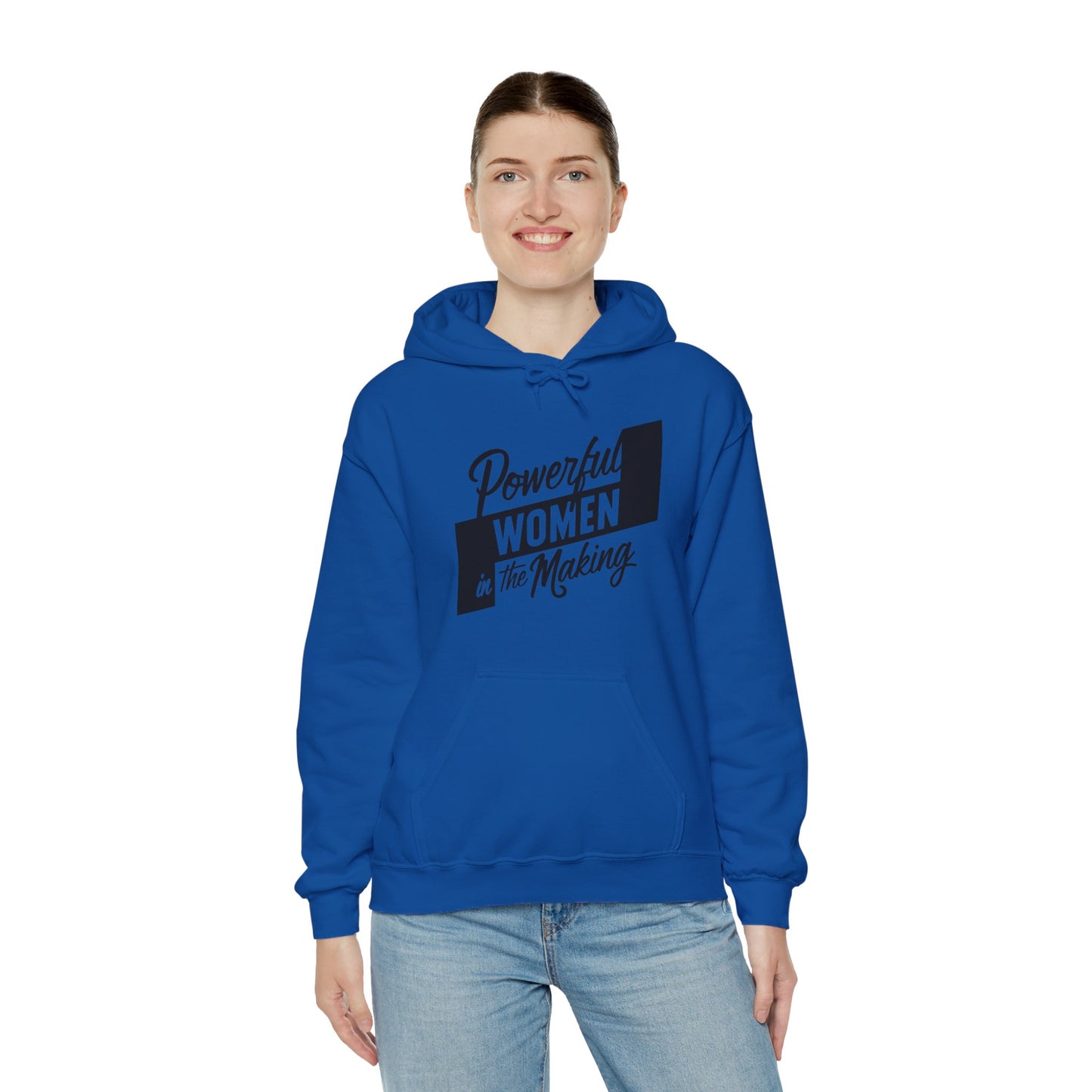 Powerful Women in the Making Unisex Heavy Blend™ Hooded Sweatshirt