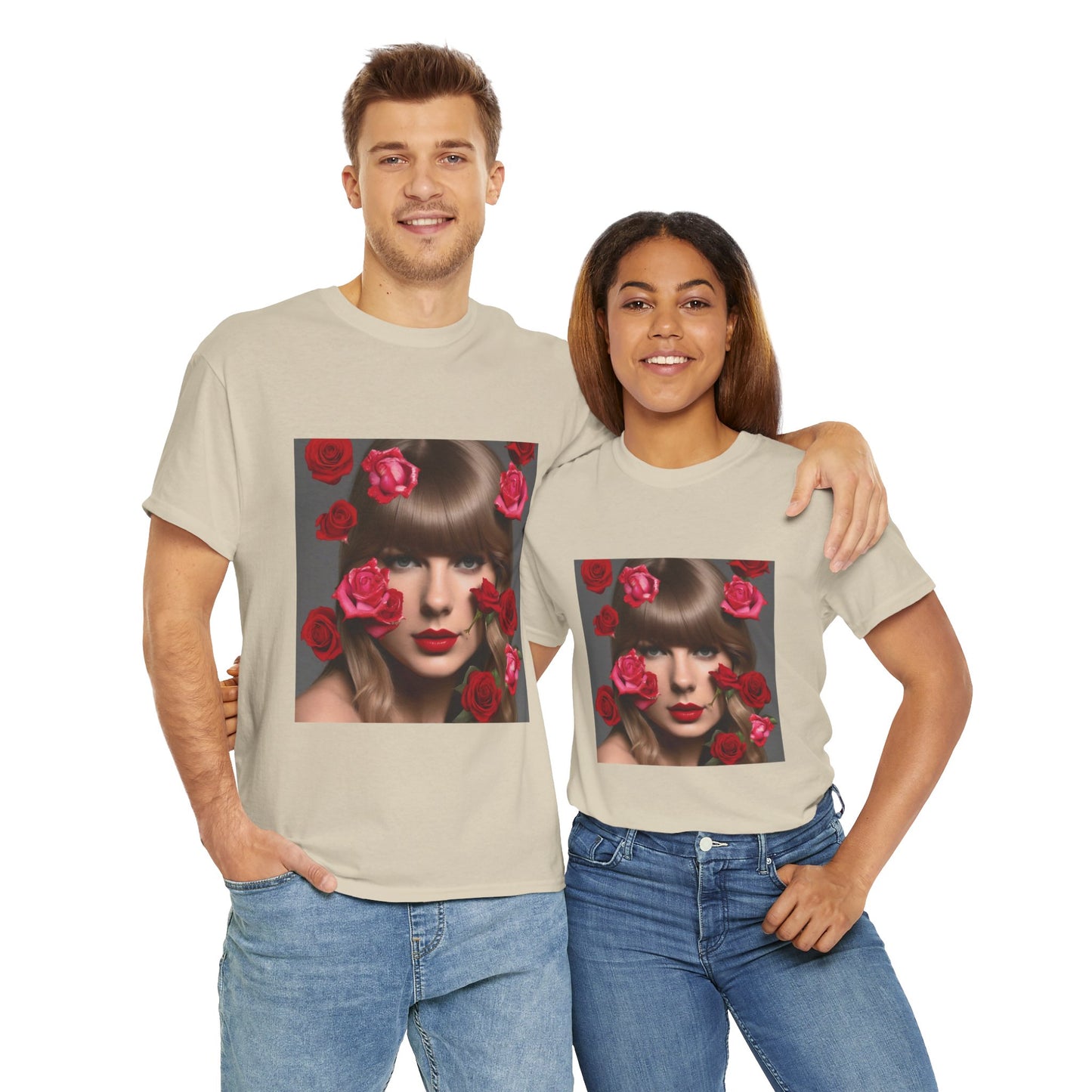Taylor Swift T Shirt with Hearts