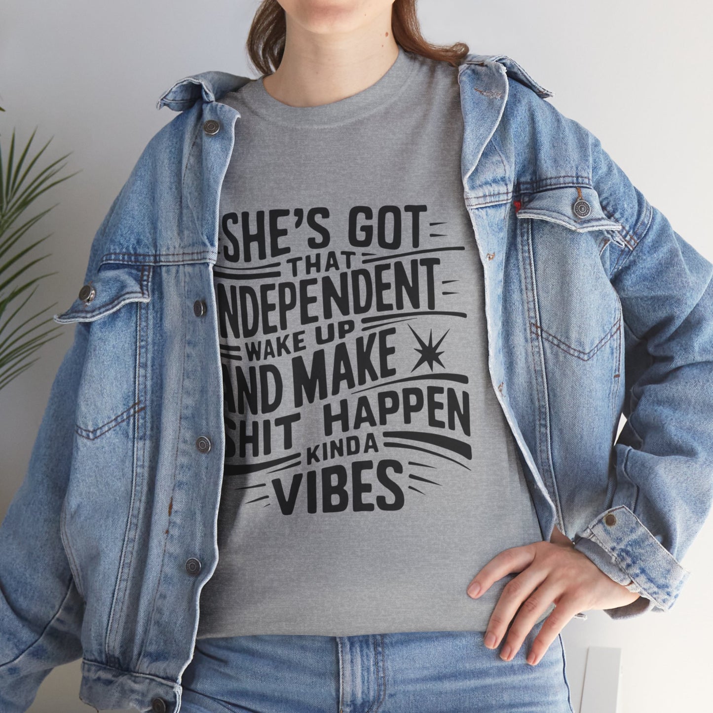 She's Got Independent T-Shirt with Hearts