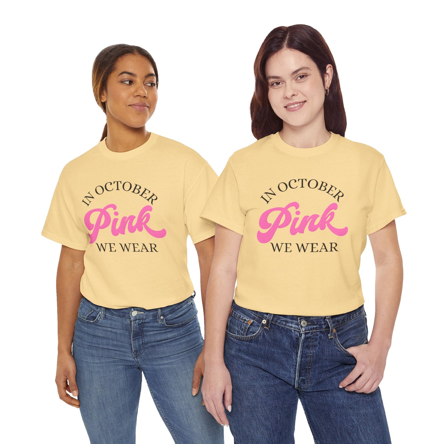 In October Unisex Heavy Cotton Tee