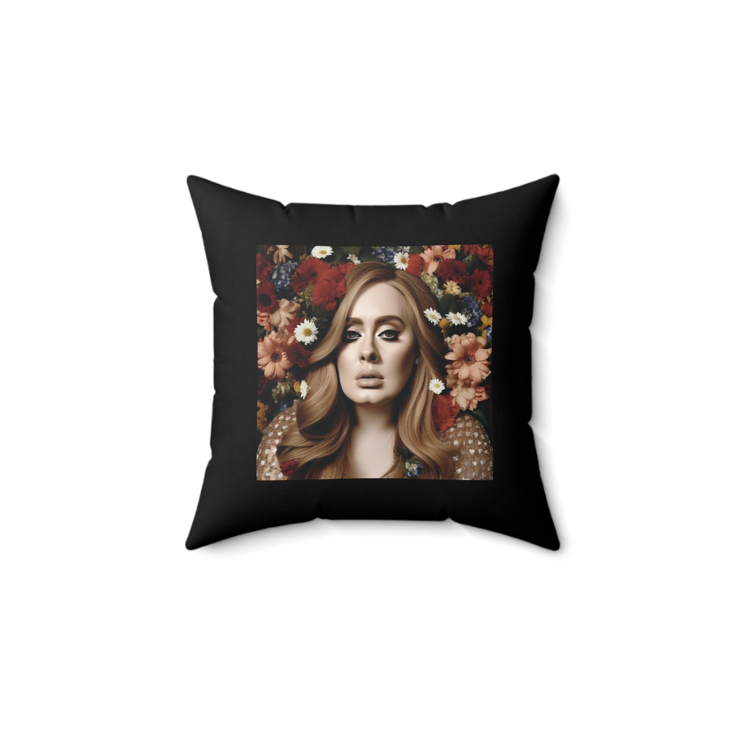 Women Spun Polyester Square Pillow