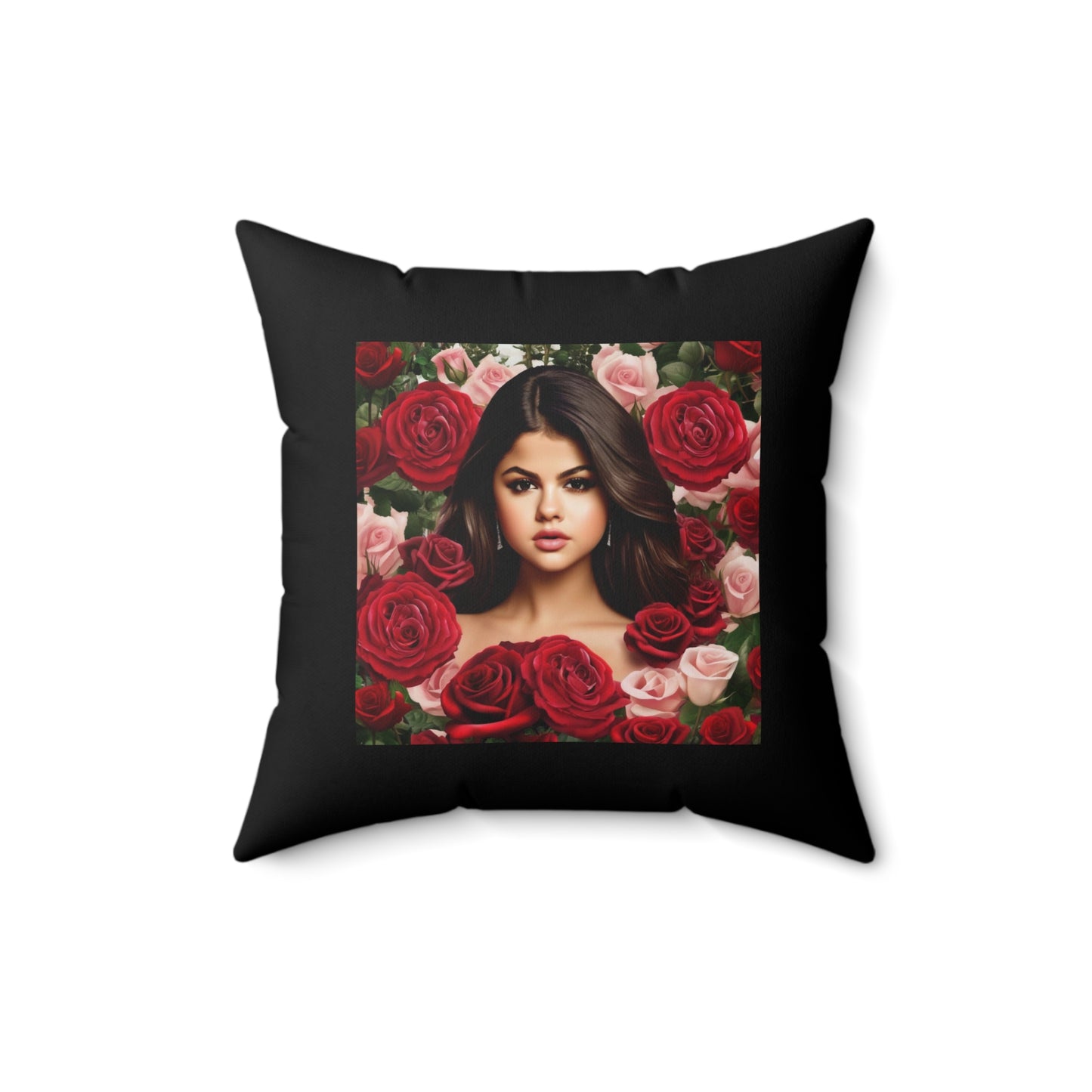 Women Spun Polyester Square Pillow