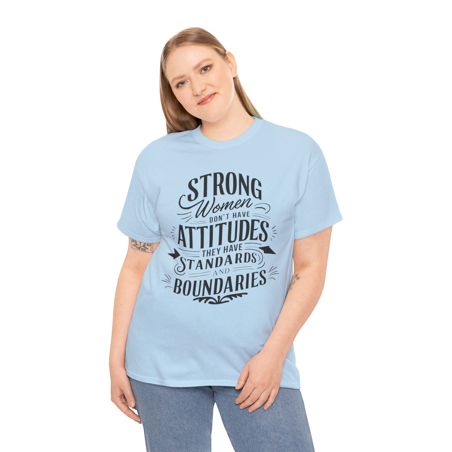 Strong Women Women Heavy Cotton Tee