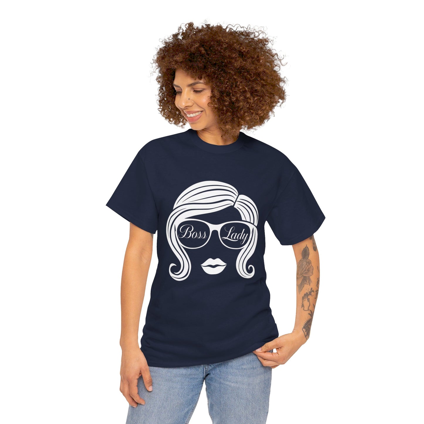Boss Lady Women Heavy Cotton Tee