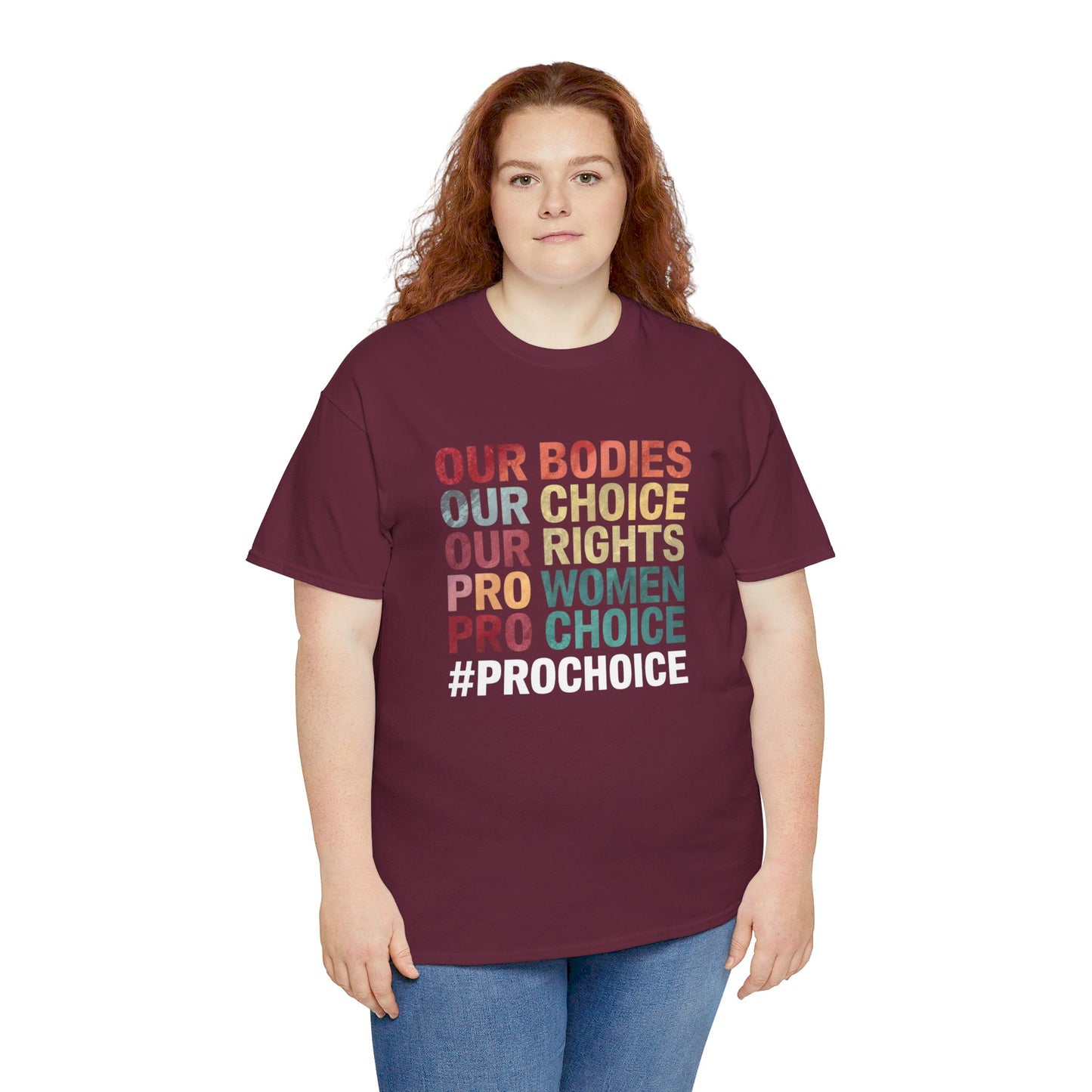 Our Bodies Women Heavy Cotton Tee