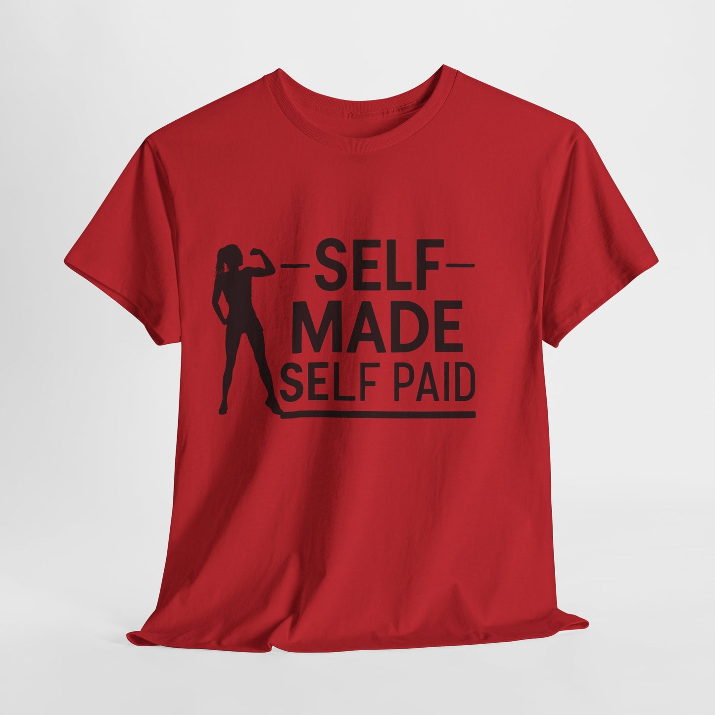 Self Made Printed T Shirt with Hearts