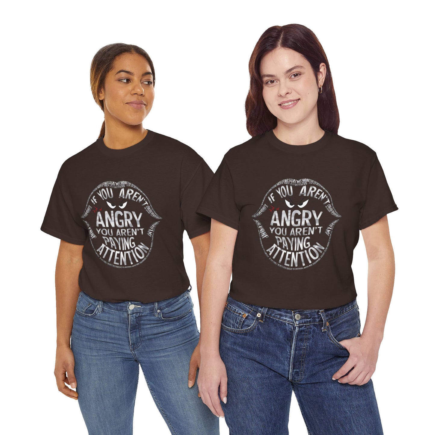 If You Aren't Printed T Shirt with Hearts
