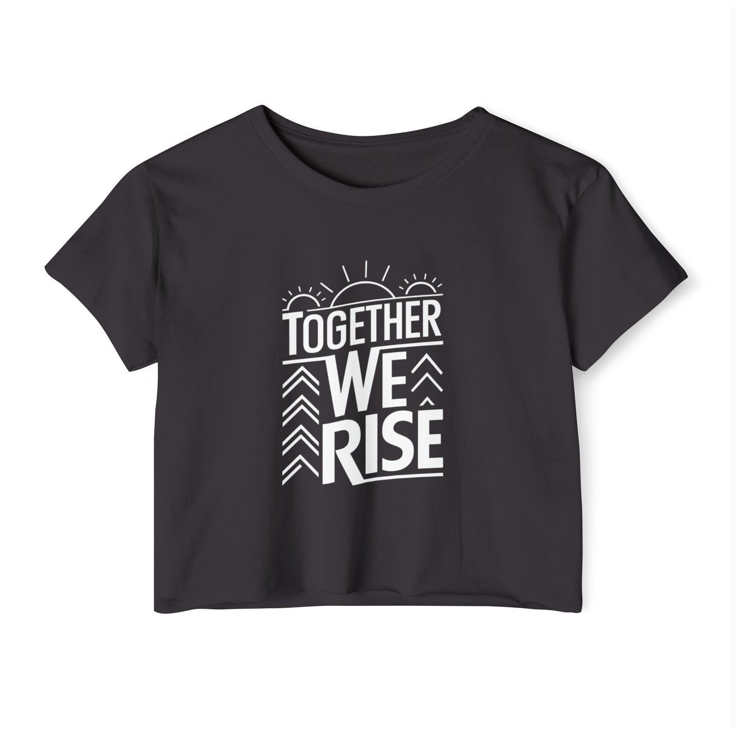 Together We Rise Women's Festival Crop Top