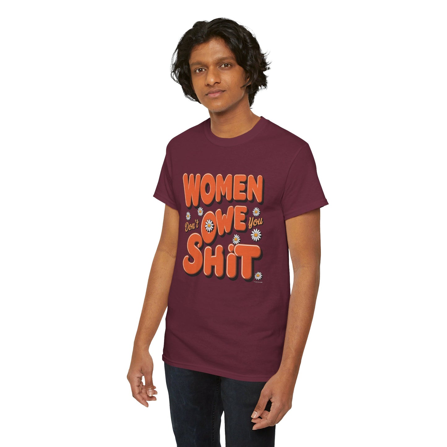 Women Don't Women Heavy Cotton Tee
