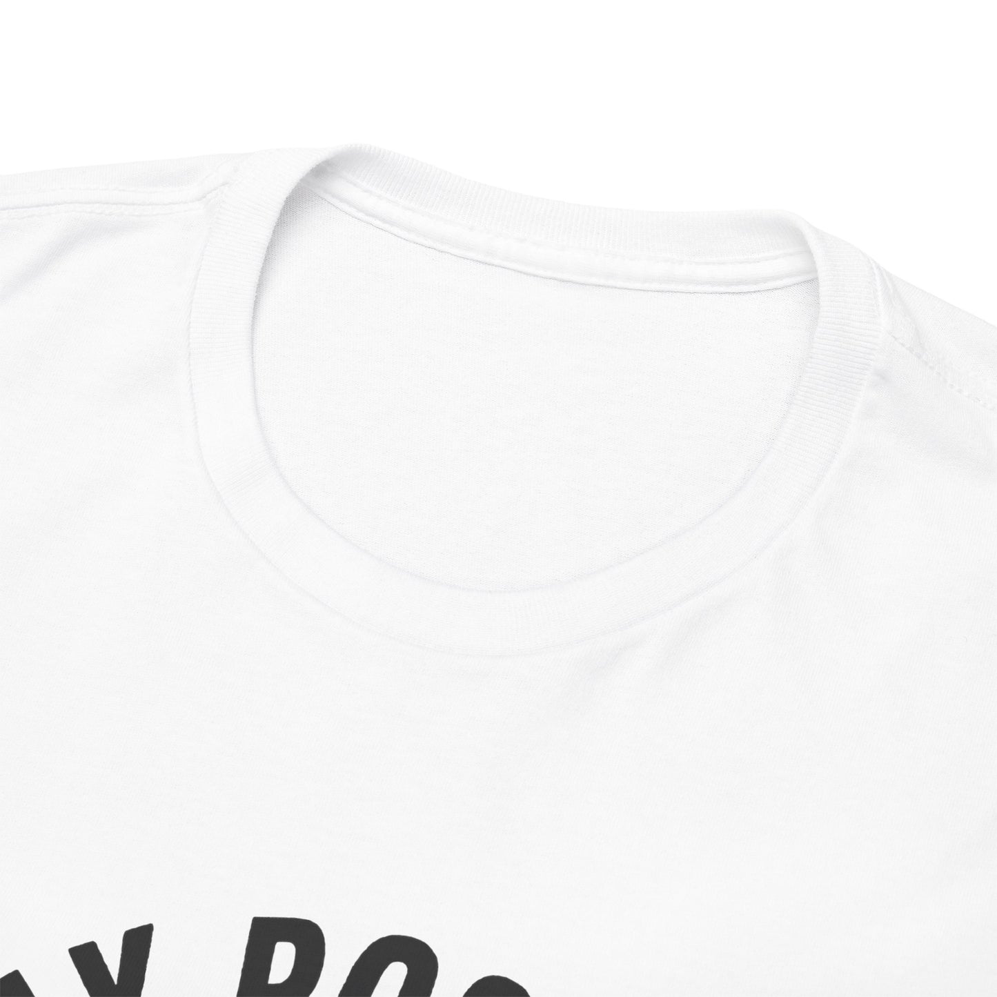 Stay Positive Printed T Shirt with Hearts