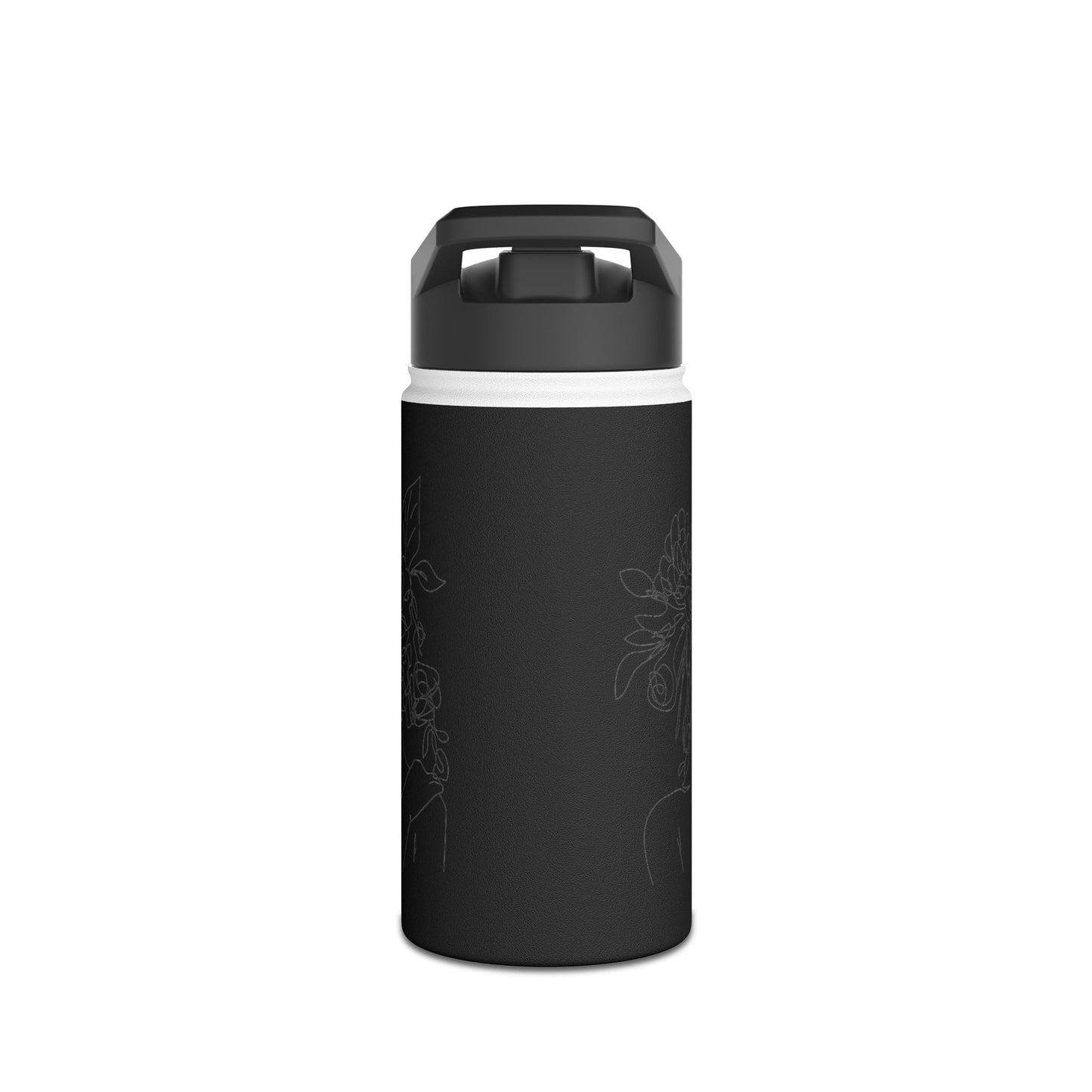 Women Stainless Steel Water Bottle, Standard Lid