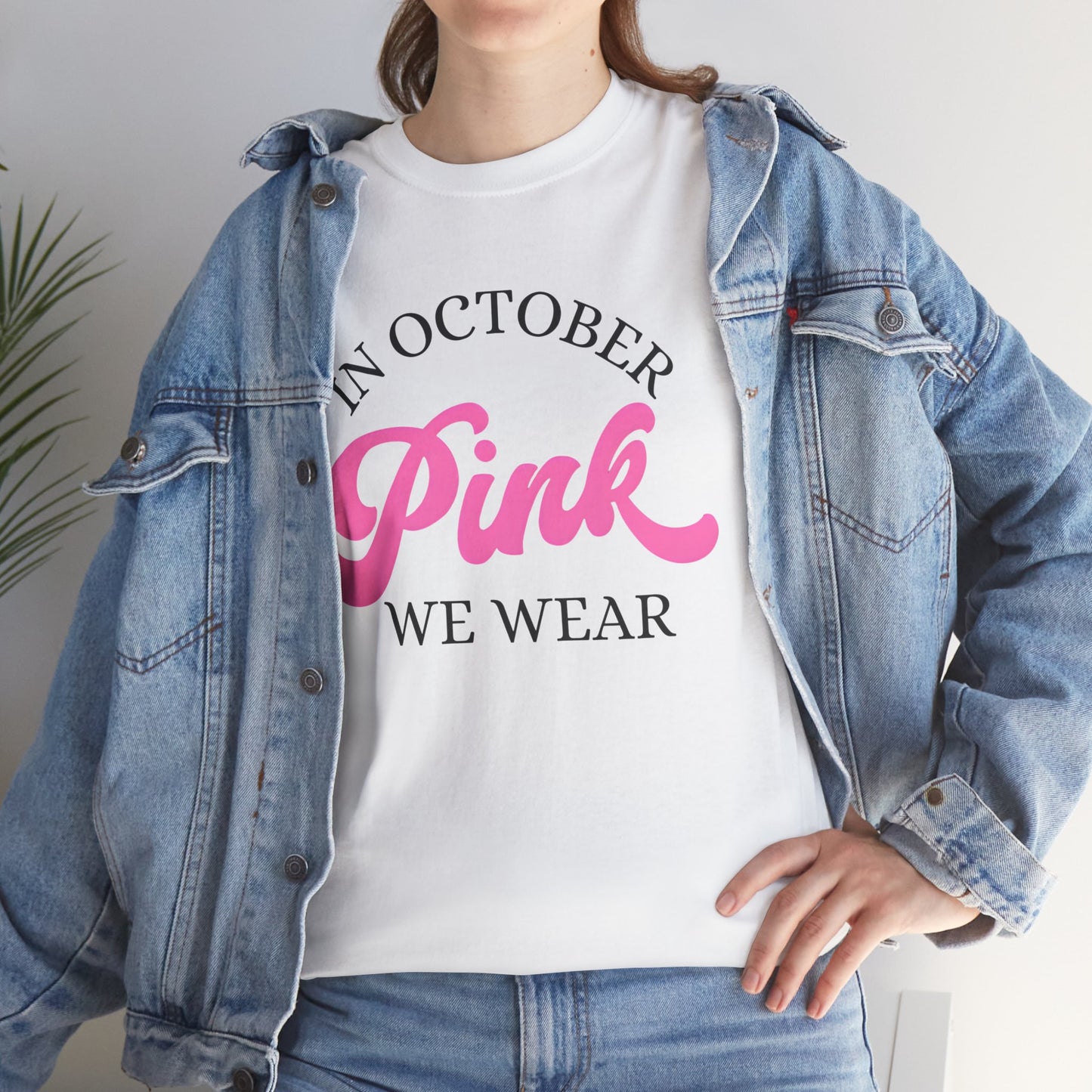 In October Unisex Heavy Cotton Tee